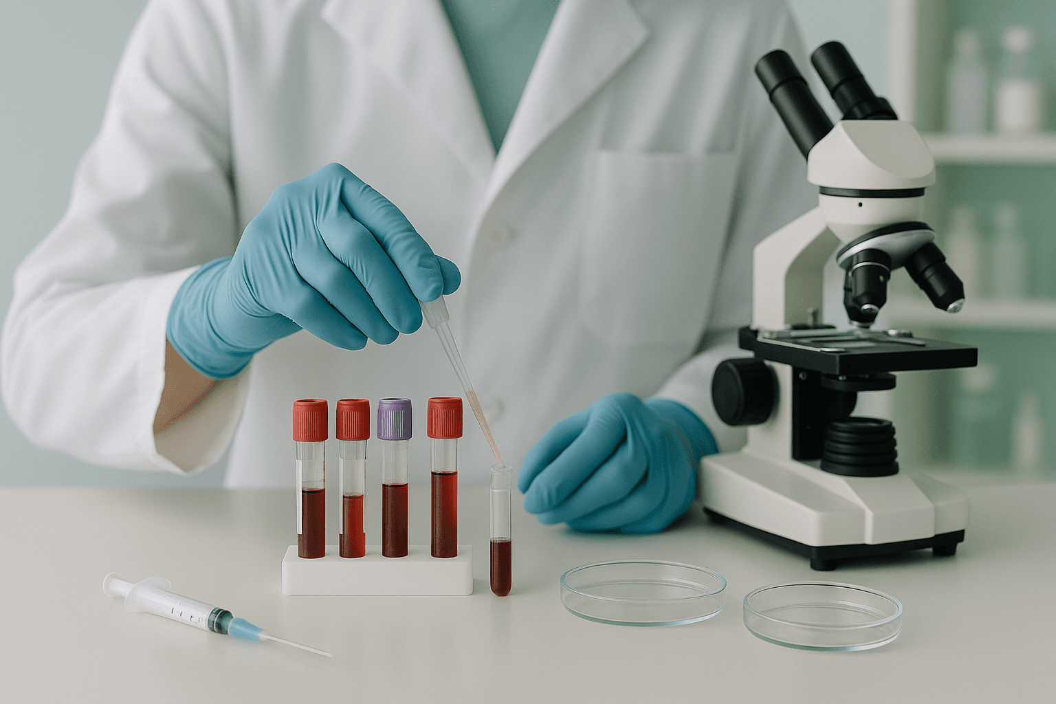 Mikroskop incelemesi - Can Akbaş Kliniği Samsun